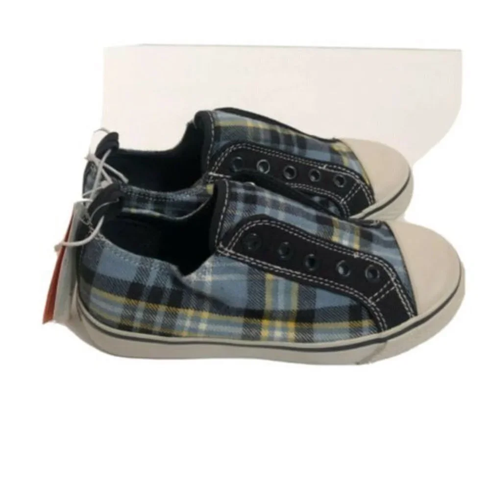 Gymboree Boys Canvas Blue Size 12  Shoes Sneakers